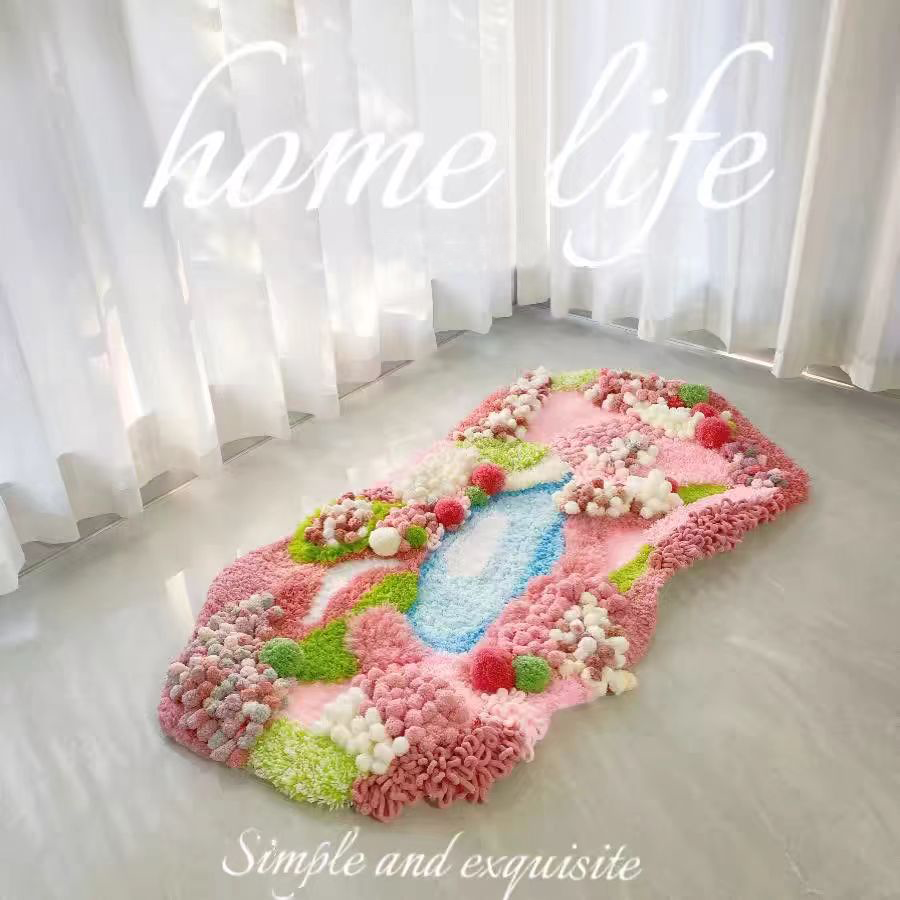 Worldly Wonders Moss Rug DIY Kit -Pink Lake Garden