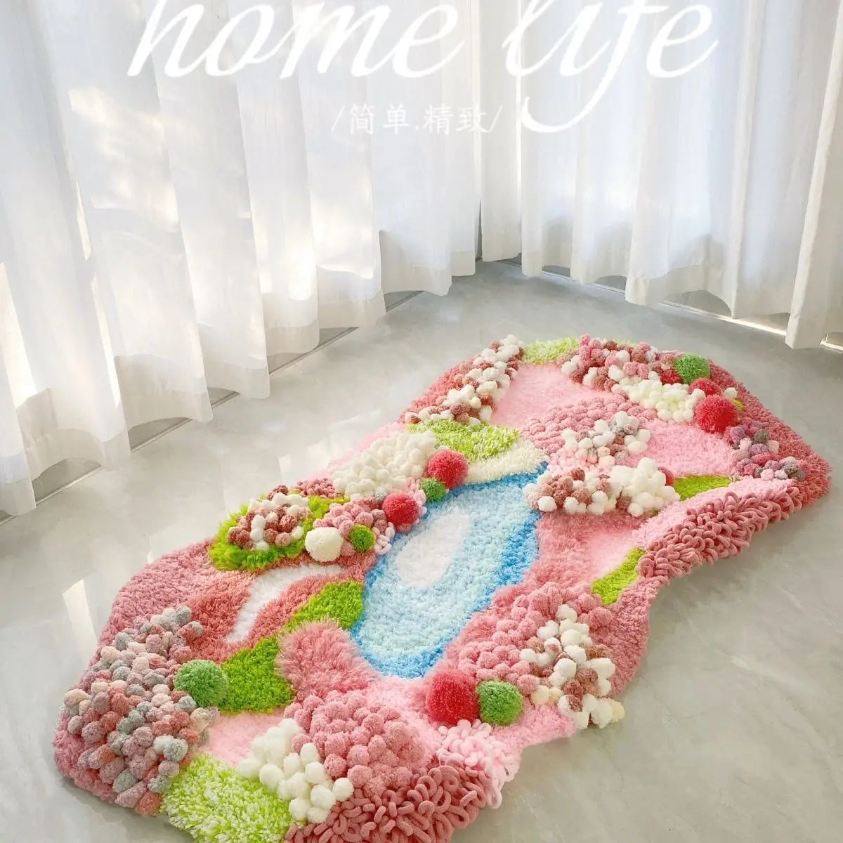 Moss Carpet Handwoven DIY Handmade Gift