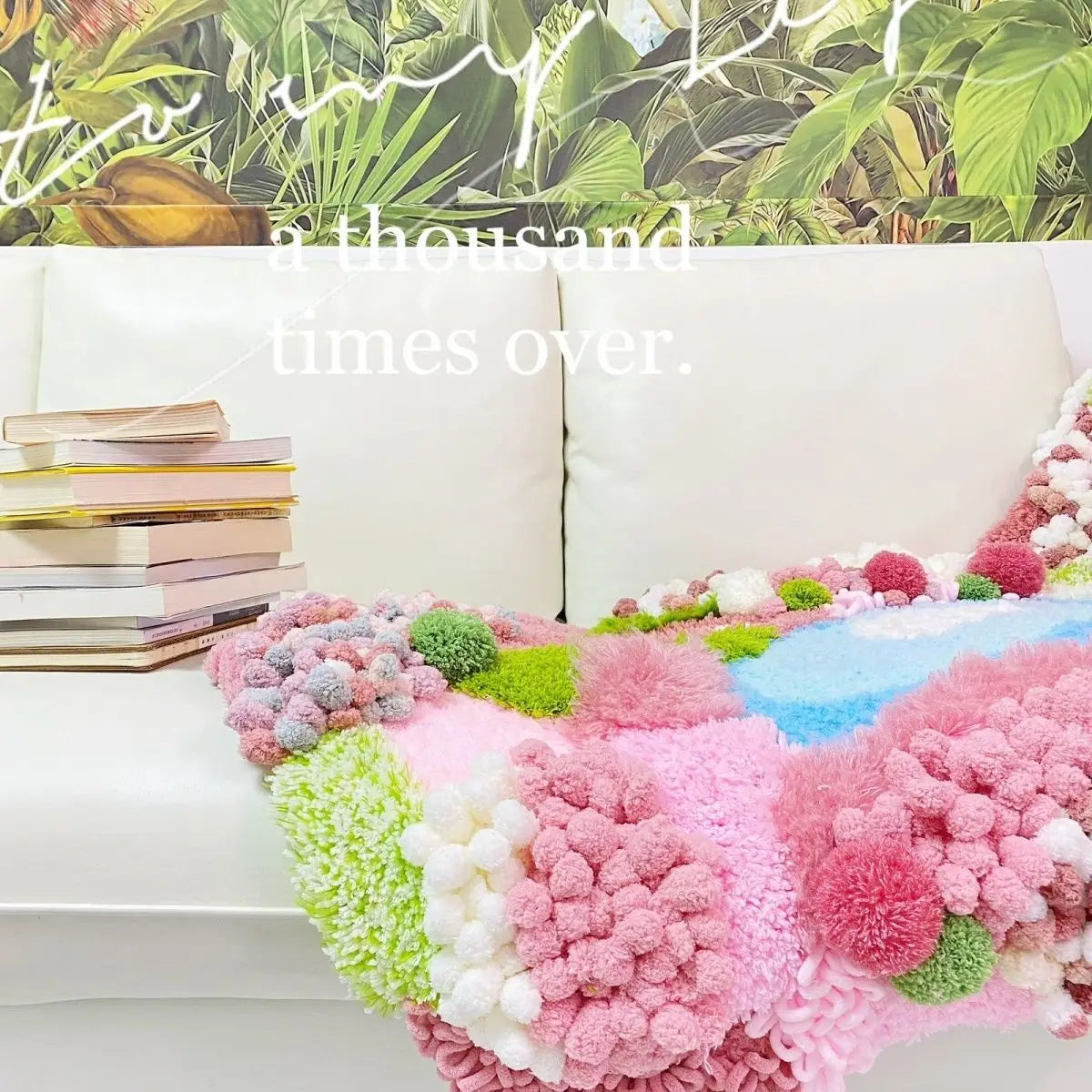 Moss Carpet Handwoven DIY Handmade Gift